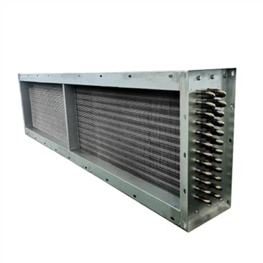 Scambiatore di calore acqua-aria e gas HVAC con aletta in alluminio AC industriale di vendita calda e scambiatore di calore acqua-aria e gas alettato con tubo a serpentina in rame alettato